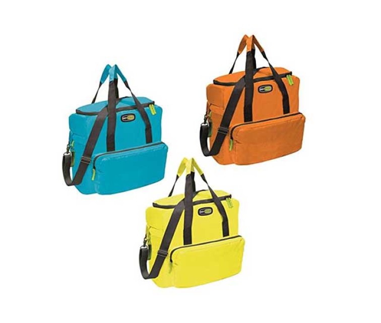Thermal bag Vela+ XL assorted, light blue/yellow/orange