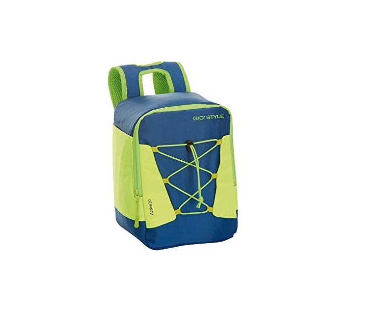 Termiskā mugursoma Active Backpack 10 zila-zaļa
