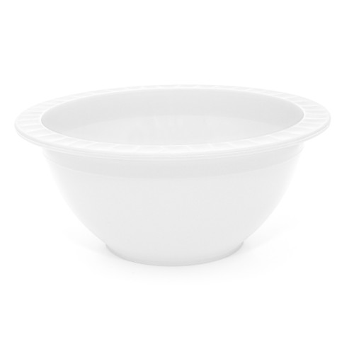 Bowl Ø19x8,4cm Trippy white