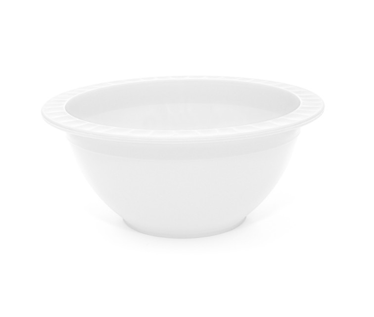Bowl Ø19x8,4cm Trippy white