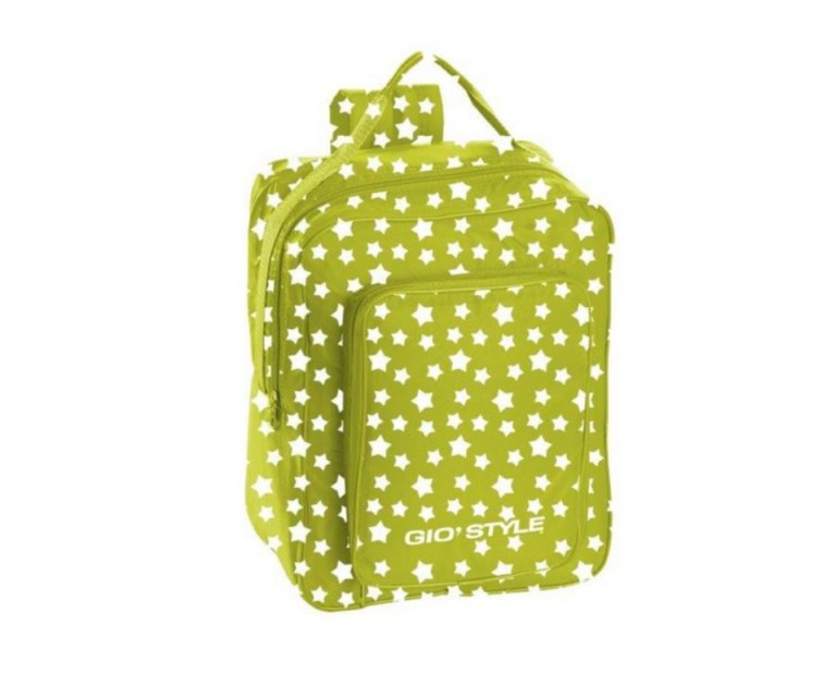 Stars Backpack assorted, red/green/blue/pink