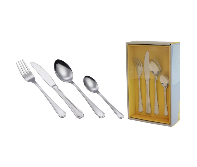 Cutlery set 24pcs. Villa 4,0/1,7/1,7/1,7/1,5mm