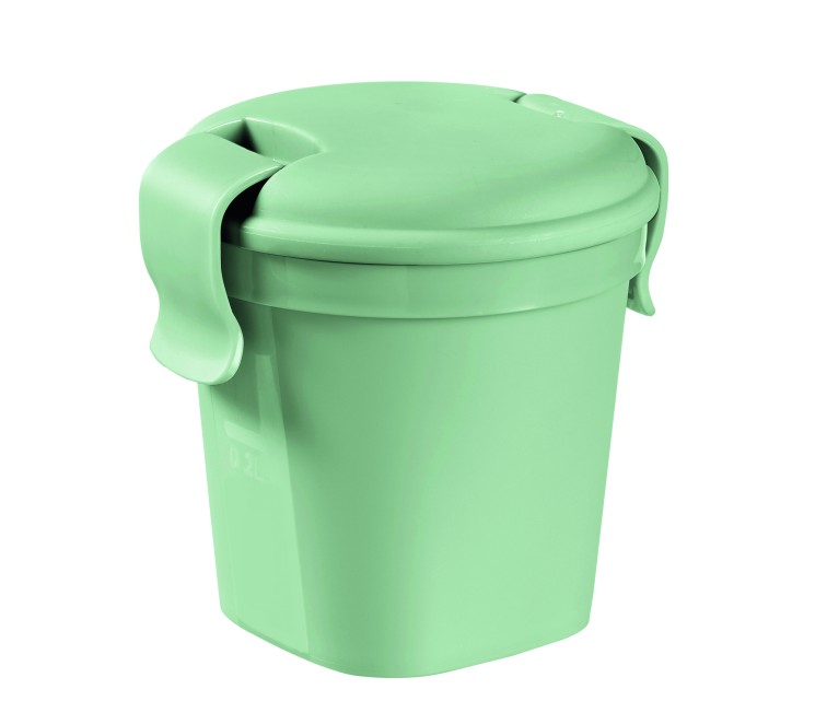 Миска для еды Cup M 0,4L Smart Eco To Go Ø11x11cm светло-зеленая