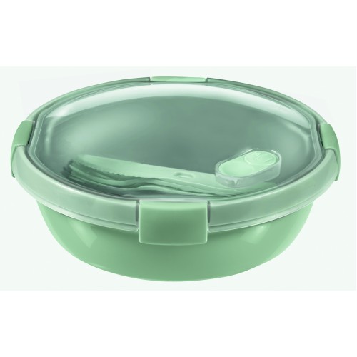 Pārtikas trauks Lunch apaļš 1L Smart Eco To Go Ø20x7cm maigi zaļš  Pārtikas trauks Lunch apaļš 1L Smart Eco To Go Ø20x7cm maigi zaļš