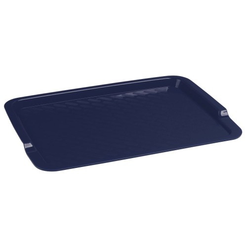 Tray 32,5x43x1cm dark blue