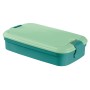 Пищевой контейнер прямоугольный со столовыми приборами 1,4л Lunch&Go синий