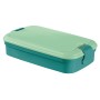 Food bowl rectangle with cutlery 1,4L Lunch&Go blue