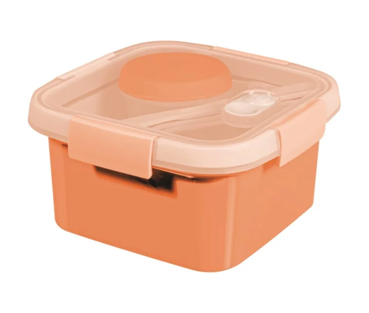 Pārtikas trauks Lunch Kit kvadrāts 1,1L Smart To Go mix Pārtikas trauks Lunch Kit kvadrāts 1,1L Smart To Go mix