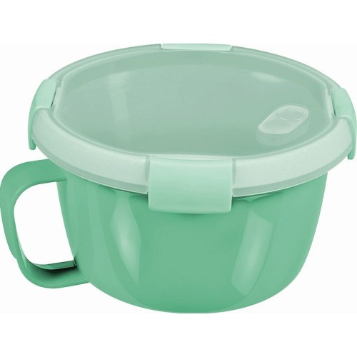Контейнер для продуктов Noodles круглый 0,9л Smart To Go Ø16x10см светло-зеленый