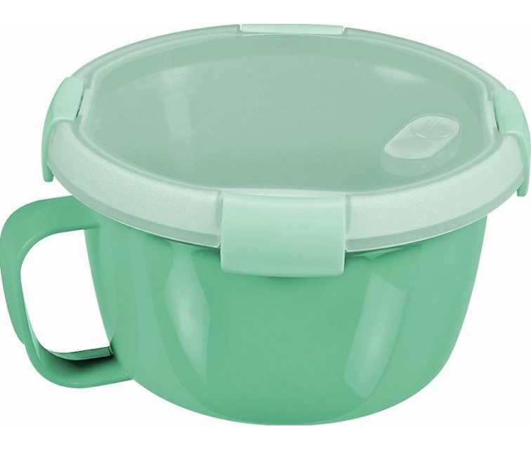 Noodles food bowl round 0,9L Smart To Go Ø16x10cm soft green