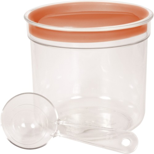 Ümmargune säilituspurk lusikaga, 1l Ümmargune säilituspurk lusikaga, 1l