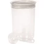 Food bowl round with spoon 1,7L assorted Food bowl round with spoon 1,7L assorted