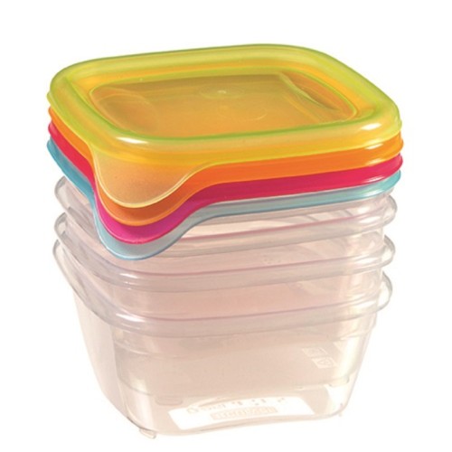 Toidukausside komplekt 4 4x0,25L Fresh&Go segu Toidukausside komplekt 4 4x0,25L Fresh&Go segu