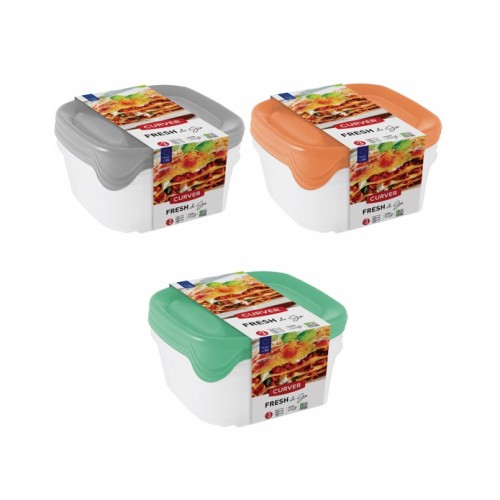 Toidukausside komplekt 3 3x0,8L Fresh&Go segu Toidukausside komplekt 3 3x0,8L Fresh&Go segu