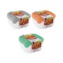 Food bowl set of 3 3x0,8L Fresh&Go mix