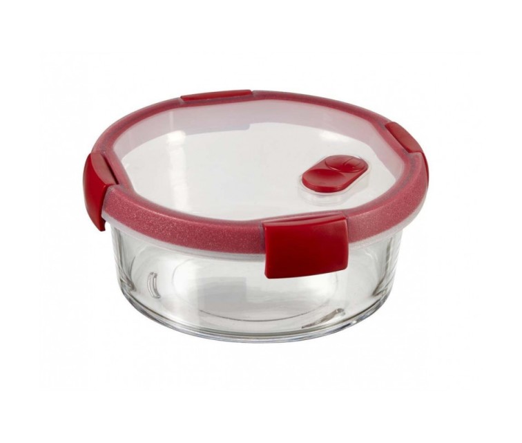 Glass food bowl round 0,6L Smart Cook