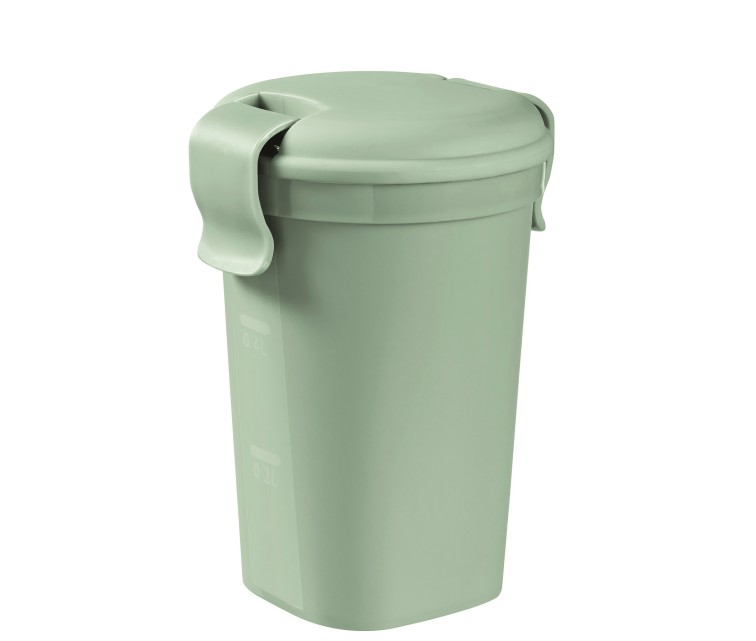 Миска для еды Cup L 0,6 л Smart Eco To Go Ø11x17cm светло-зеленая
