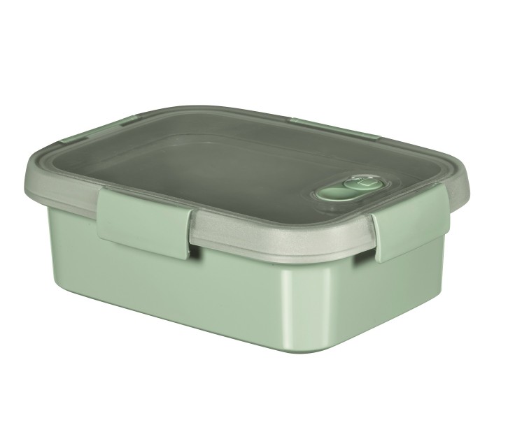 Food container Lunch rectangle 1L Smart Eco To Go 20x15x7cm soft green
