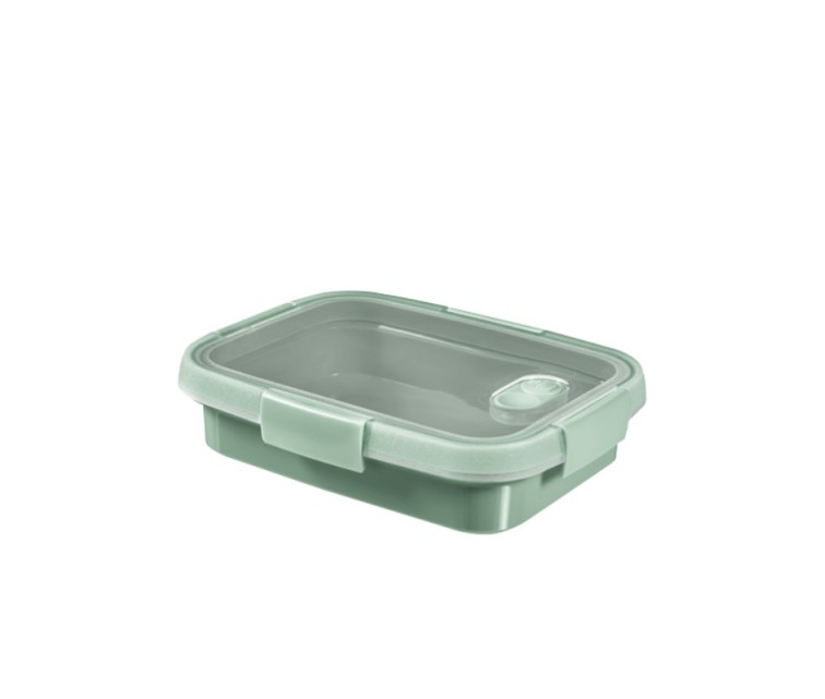 Food container Sandwich rectangle 0,7L Smart Eco To Go 20x15x5cm soft green