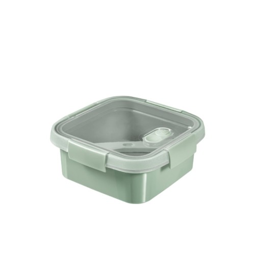 Pārtikas trauks Lunch kvadrāts 0,9L Smart Eco To Go 16x16x7cm maigi zaļš Pārtikas trauks Lunch kvadrāts 0,9L Smart Eco To Go 16x16x7cm maigi zaļš