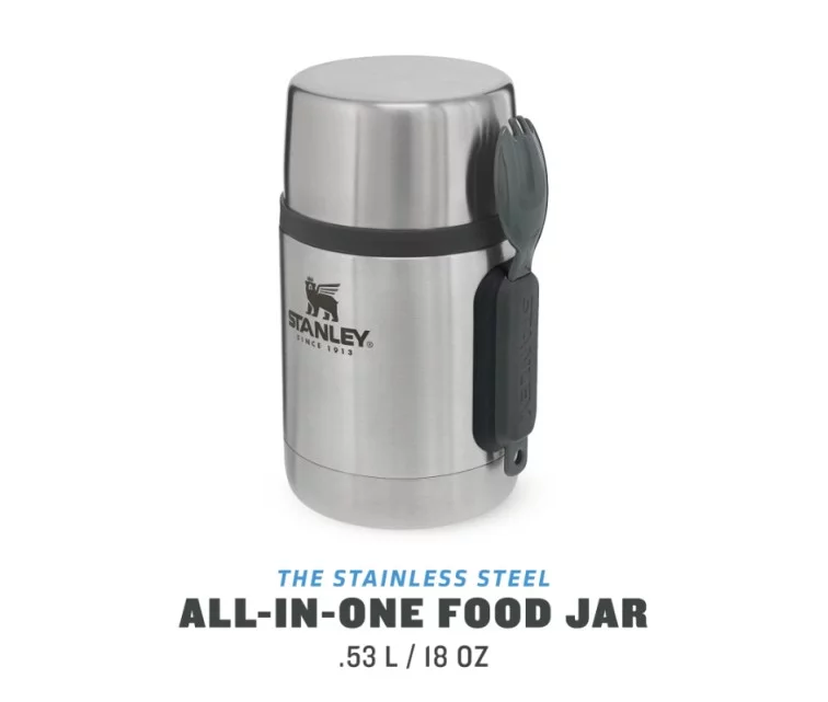 Toidutermos Stanley The Stainless Steel All-In-One Food Jar (0,5 l terase värvi) Toidutermos Stanley The Stainless Steel All-In-One Food Jar (0,5 l terase värvi)