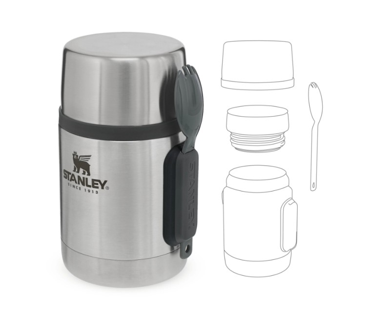 Thermos Food Adventure 0,53L stainless steel