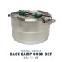 Ēdienu gatavošanas komplekts The Full Kitchen Base Camp Cook Set 3.5L nerūsējošā tērauda