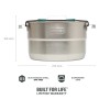 The Full Kitchen Base Camp Cook Set 3.5L Stainless Steel