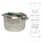 Ēdienu gatavošanas komplekts The Full Kitchen Base Camp Cook Set 3.5L nerūsējošā tērauda