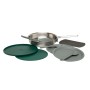 9-piece Adventure pan set Ø18,4cm/0,94L stainless steel