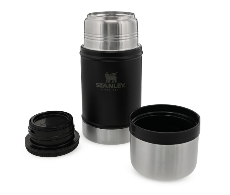 Food thermos The Legendary Classic 0,7L mat black