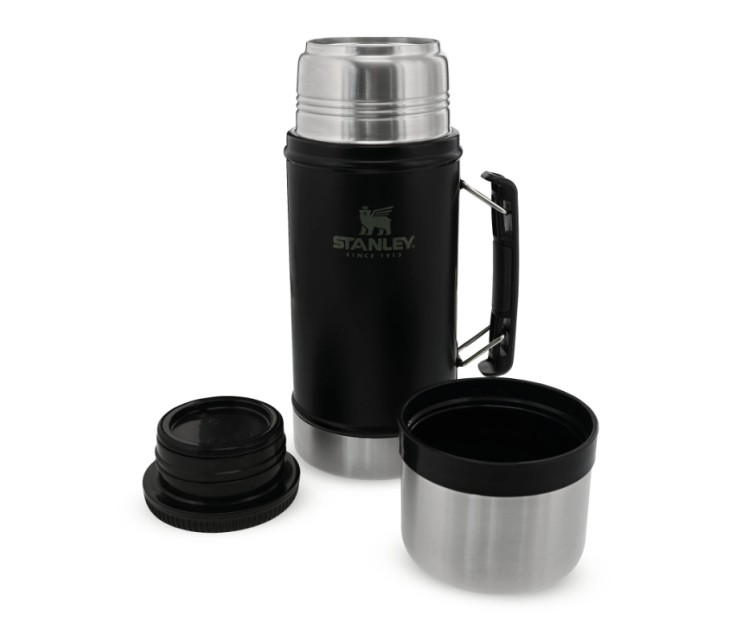 Food thermos The Legendary Classic 0,94L mat black