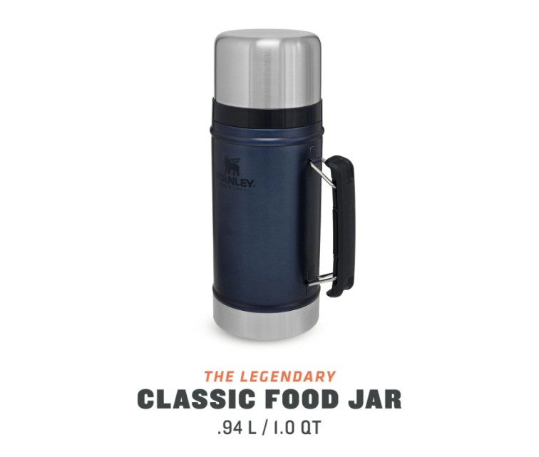 Food thermos The Legendary Classic 0,94L blue