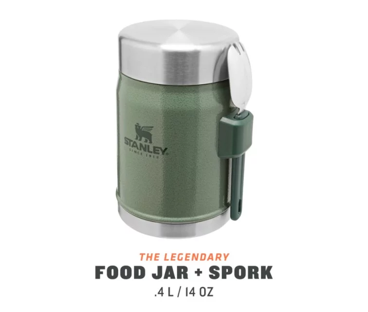 Termoss ēdienu The Legendary Food Jar + Spork 0,4L zaļš Termoss ēdienu The Legendary Food Jar + Spork 0,4L zaļš
