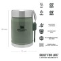 Food thermos The Legendary Classic 0,4L green