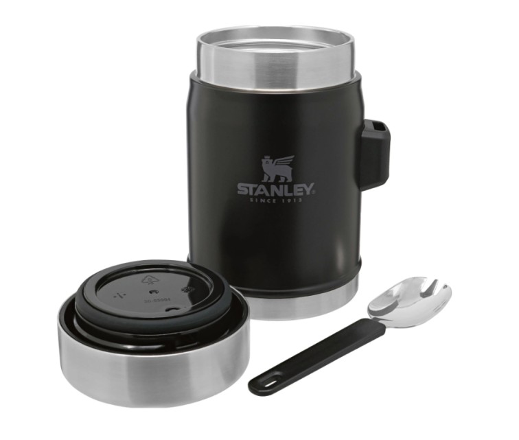 Food thermos The Legendary Classic 0,4L mat black