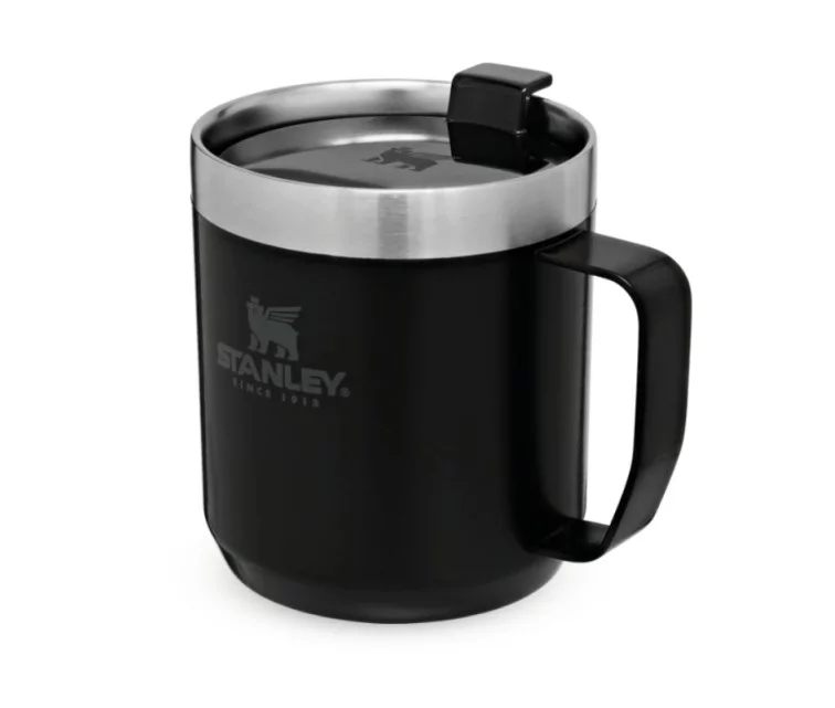 Krūze The Everyday Camp Mug Classic 0,35L matēti melna Krūze The Everyday Camp Mug Classic 0,35L matēti melna