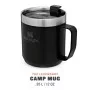 Krūze The Everyday Camp Mug Classic 0,35L matēti melna Krūze The Everyday Camp Mug Classic 0,35L matēti melna