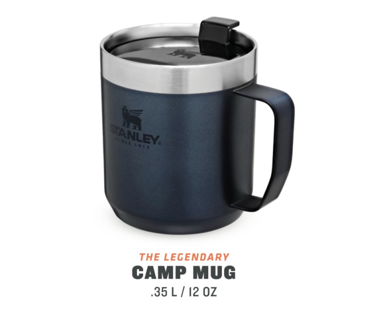 Krūze The Legendary Camp Mug Classic 0,35L, zila