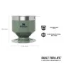 Stanley kafijas pagatavošanas ierīce The Perfect-Brew Pour Over Classic zaļa Stanley kafijas pagatavošanas ierīce The Perfect-Brew Pour Over Classic zaļa
