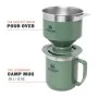 Stanley kafijas pagatavošanas ierīce The Perfect-Brew Pour Over Classic zaļa Stanley kafijas pagatavošanas ierīce The Perfect-Brew Pour Over Classic zaļa
