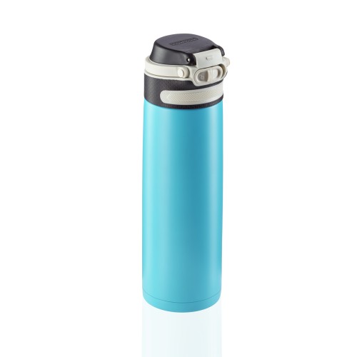 LEIFHEIT Termokrūze Flip 600ml gaiši zila LEIFHEIT Termokrūze Flip 600ml gaiši zila