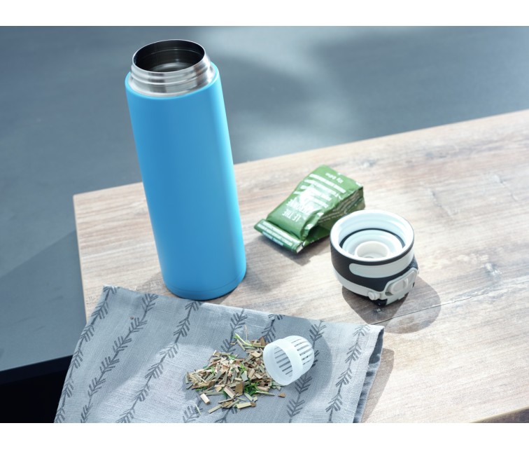 LEIFHEIT Thermos Flip 600ml light blue