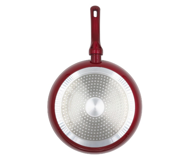 Cosmo frying pan Ø18cm induction red with guard