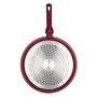 Cosmo frying pan Ø18cm induction red with guard