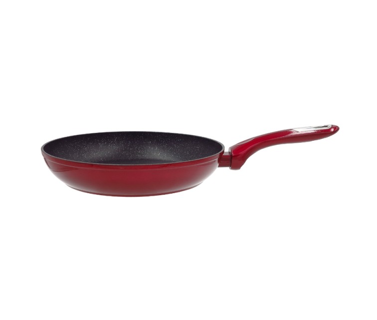 Cosmo frying pan Ø18cm induction red with guard