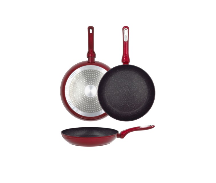 Cosmo frying pan Ø18cm induction red with guard