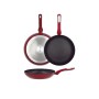Cosmo frying pan Ø18cm induction red with guard