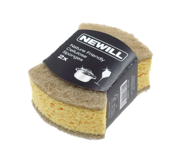 Eco-friendly cellulose sponges, 2pcs. Eco-friendly cellulose sponges, 2pcs.