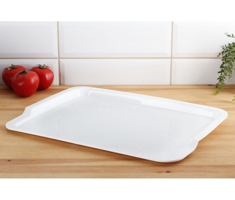 Tray 32,5x43x1cm white